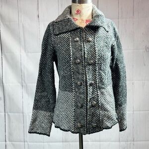 Conrad C collection sweater jacket, size M